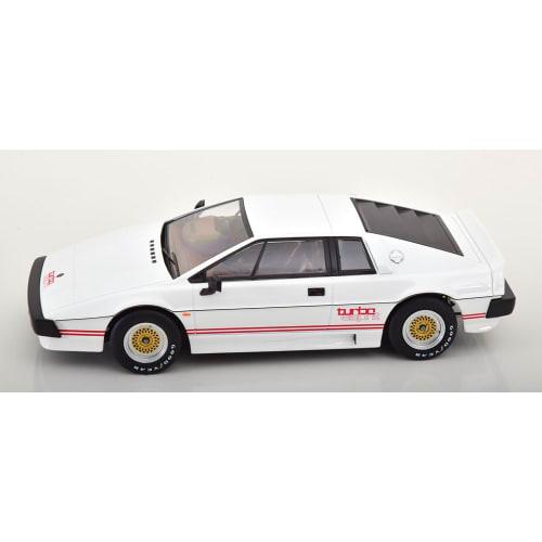 KK Scale 1/18 Scale Lotus Esprit Turbo 1981 White/Red Finished Product