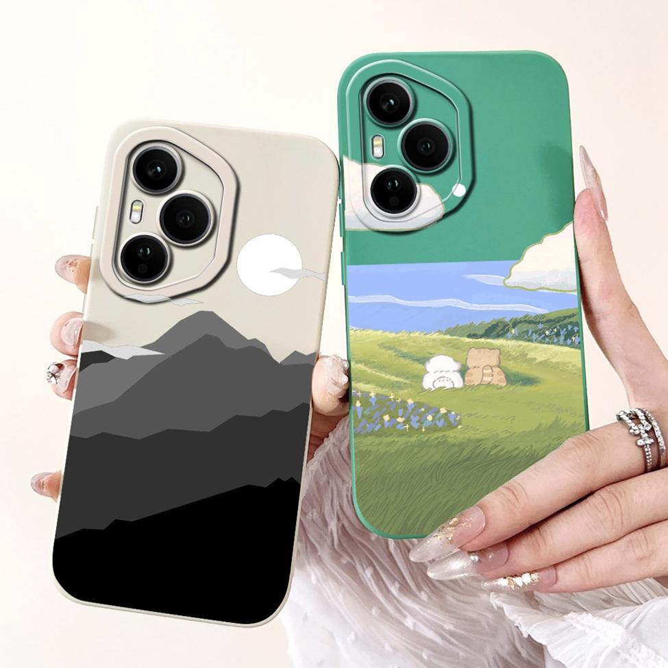 Global For Honor 400 Pro 5G Case DNP-NX9 Cute Cat Panda Fashion Flowers Love Back Cover For Honor 400 Pro 5G Phone Case Bumper
