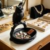 Talos 3D Printed Owl Storage Tray, Large Capacity & Branch Jewelry Tray for Earrings Keys Coins, Decorative Desktop Organizer Home Entrance