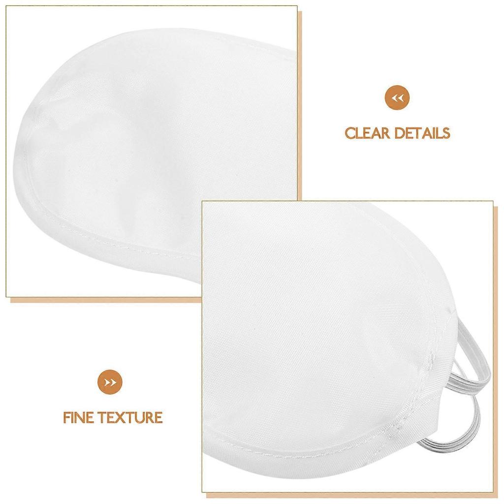 Sleeping Eye Masks Disposable Eye Covers for Protection Use 60Pcs White