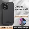 Magsafe Leather Case for OPPO Realme P3 5G P 3 Car Magnetic Holder Wireless Charging Silicone Hard Phone Cover OPPORealmeP3