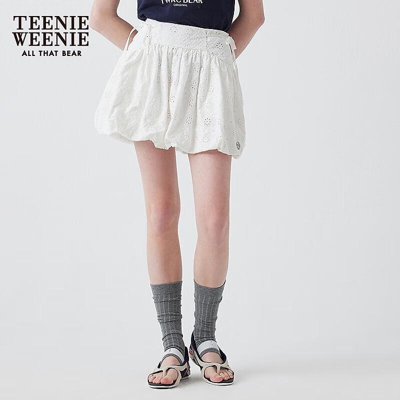 

Teenie Weenie Women s Embroidered A-Line Skirt S