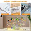 LED Note Board Night Light With Colorful 7 Pens DIY Acrylic Message Board Erasable Painting Drawing Board For Kids Birthday Gift