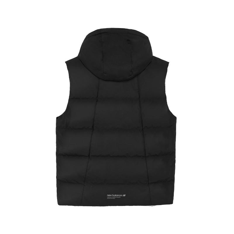 New Balance Down Vests Men's Black Detachable Hood Moderate Other NJD46101-BK