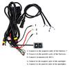 Motorcycle Fog Light Wires Switch 12V 24V Strobe Left And Right Strobe Spotlight Wire Harness Fog Light Driving Lamp Switch Wire