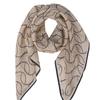 ANA MAISON Sophisticated Linework Silk Wool Scarf [PMsw-1357]