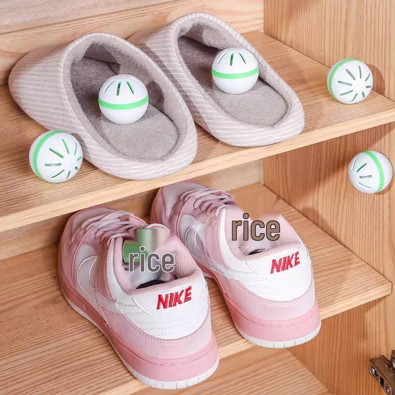 Odor Eliminator Scented Balls: Long-Lasting Deodorizer for Shoes, Socks, Wardrobes, and Cabinets.