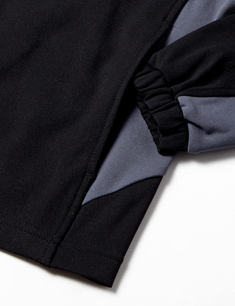 Yonex Knit Black J120 Boys' Warm-Up Shirt, (007)