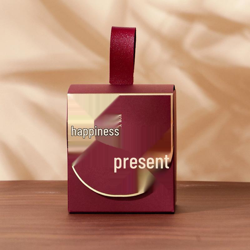 Elegant Chinese Wedding Candy Box - High-end, Easy-to-Use, Portable, Empty Box