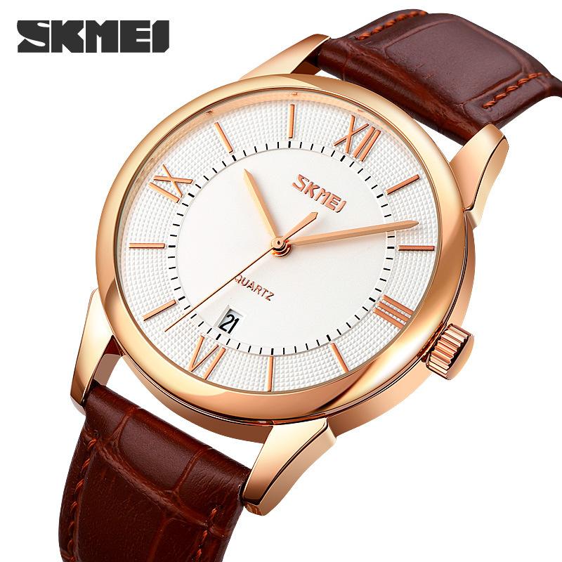 

Men s watch fashionable simple waterproof men s watch men s leather quartz watch