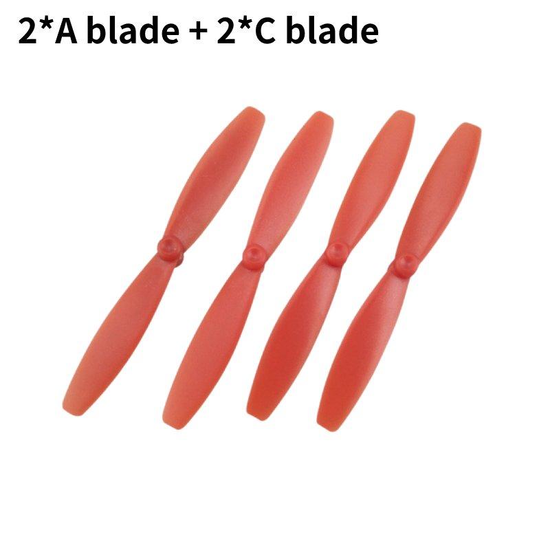 

4pcs Propeller Minidrones Blades Props For Parrot Minidrone Rolling Drone Spider червоний