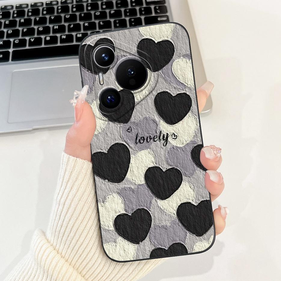 Für Huawei Pura 70 Pro Plus Hülle HBN-AL10 Niedliche Candy Lackierte Abdeckung Weiche Silikonhülle Für Huawei Pura 70 Ultra Pura70 Pro+ Schale