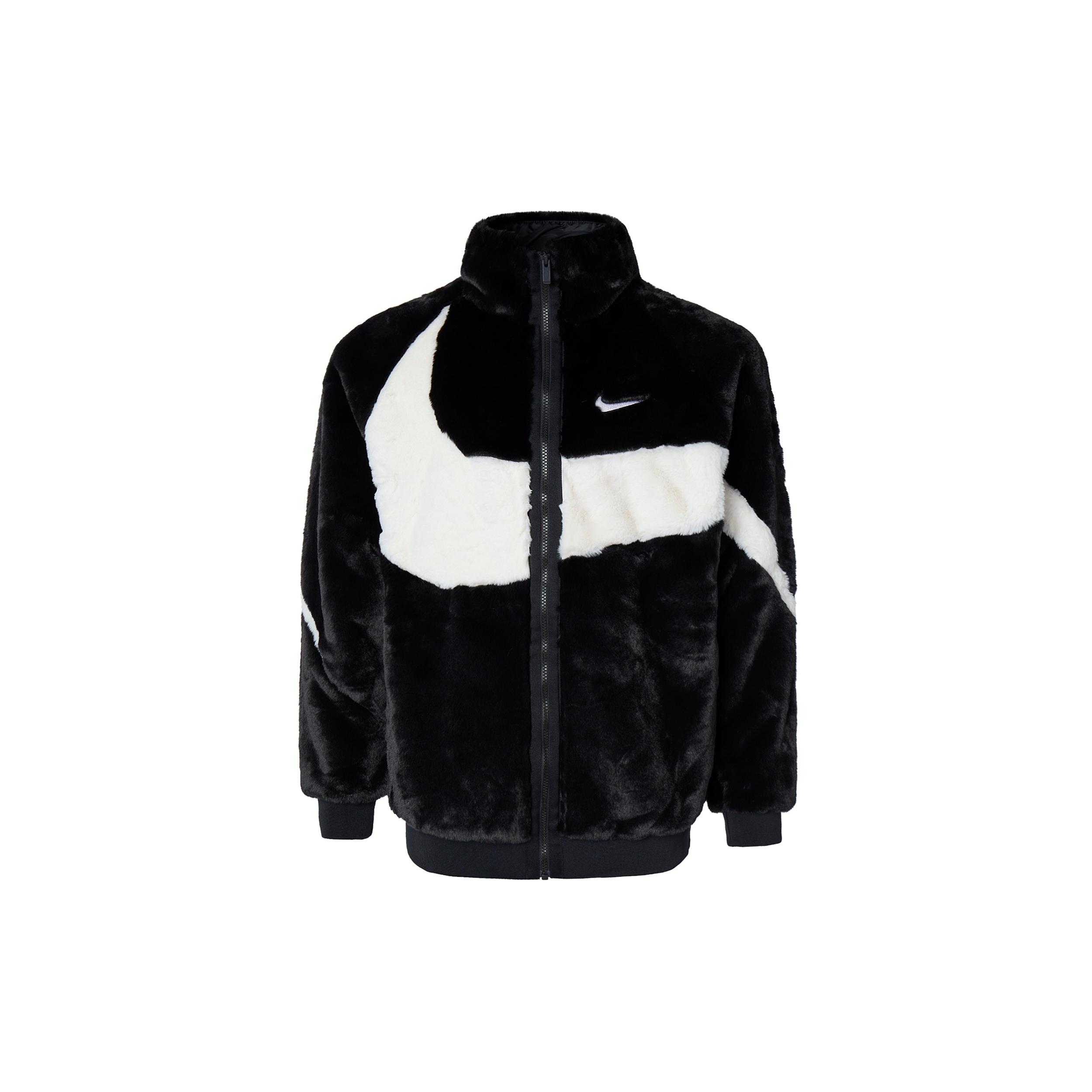 Мужская куртка Nike Big Swoosh Черная FB7664-010 XS