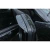 For Ford Explorer 2011-2019 Paint Black Rear View Mirror Rain Eyebrow Trim 2PCS