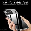 For iPhone 17 Pro Clear Phone Case MOFI Ultra-Thin TPU Phone Back Cover