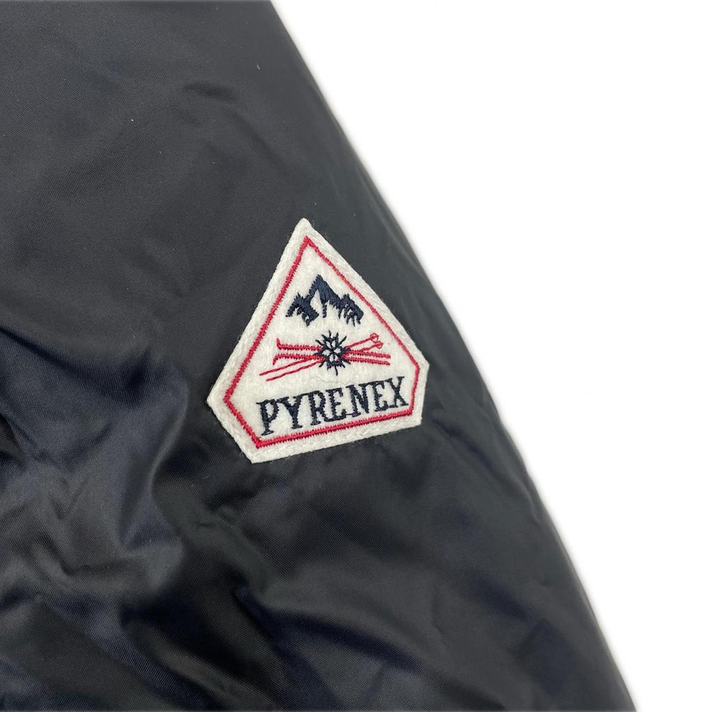 Pyrex EUL-79100-B Down jacket black mens 38 used