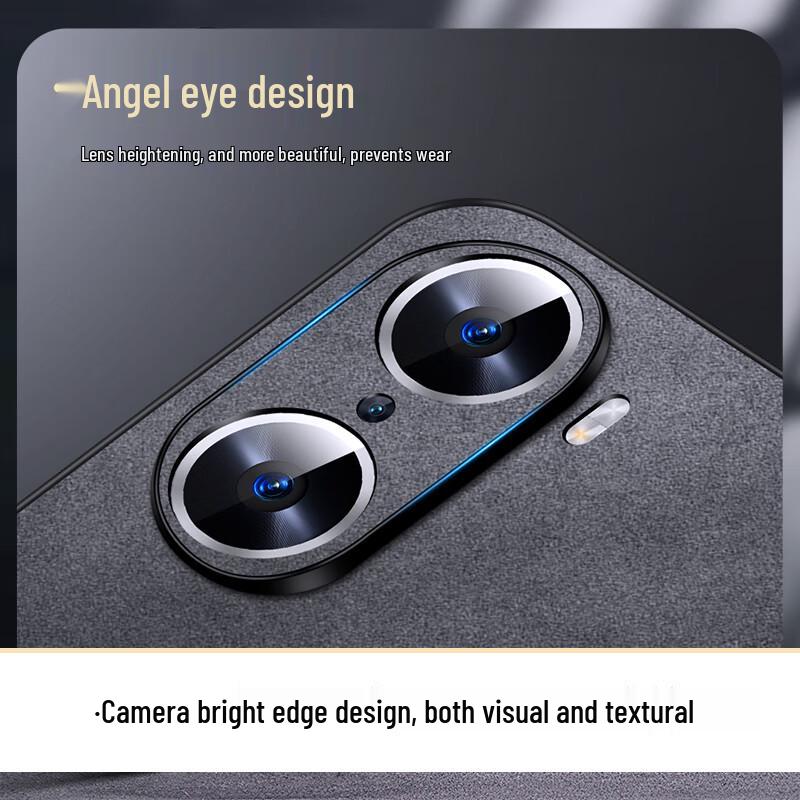 Luxury Lambskin Feel Full Lens Protection Phone Case for Honor 60/60 Pro