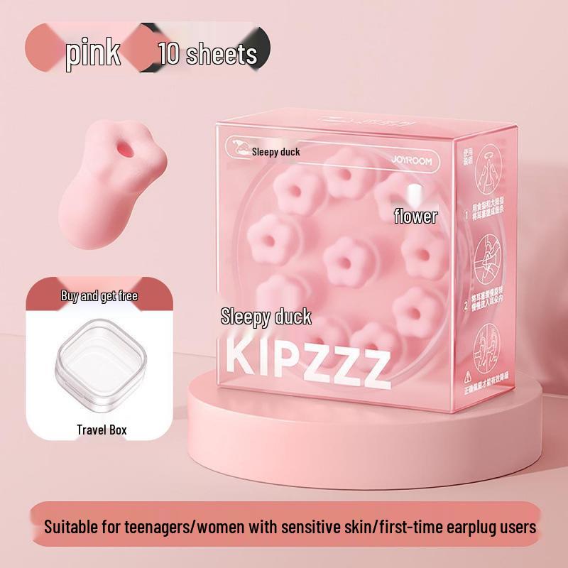 Kunkun Duck Flower Noise-Cancelling Earplugs for Sleep and Study