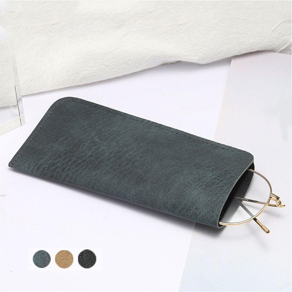 Unisex Portable Eyewear Container Soft Leather Waterproof Glasses Bags Sunglasses Bag Glasses Storage Glasses Box