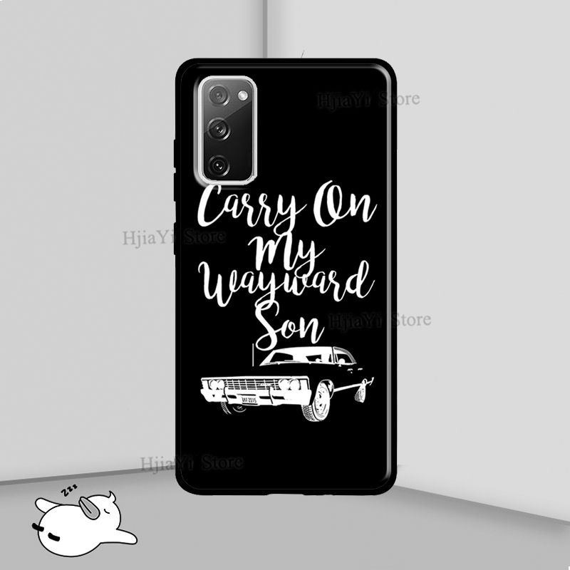 

Сверхъестественное CARRY ON MY WAYWARD SONS Чехол Для Samsung Galaxy S22 Ultra S20 FE S8 S9 S10 e Note 10 Plus Note 20 S21 Ultra Чехол Galaxy S22