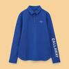 Callaway Long Sleeve Polo Shirt and Golf C24233203 M Women's (Moisture-Wicking Heat-Generating) / / 1111_Blue