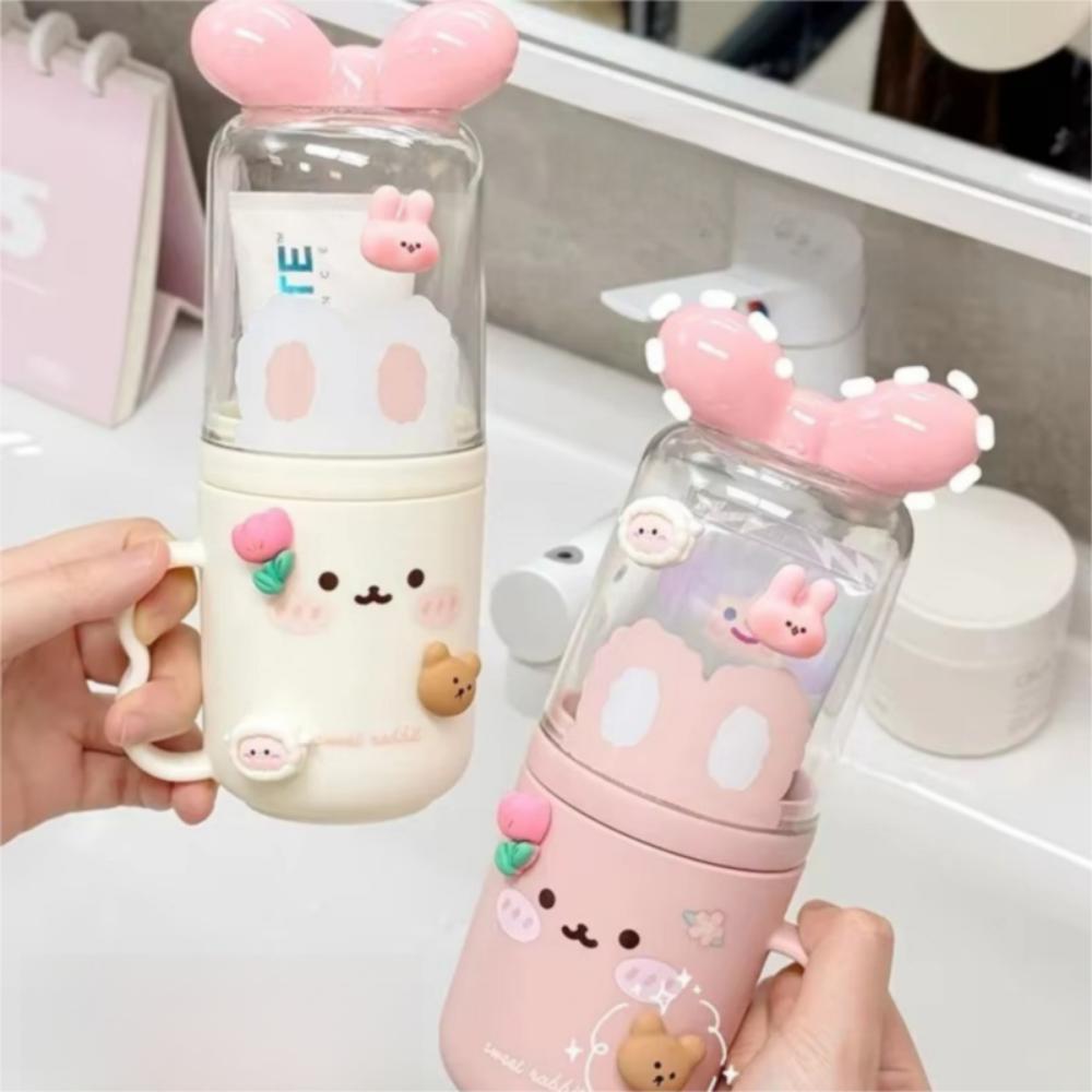 Travel Toothbrush Storage Box Household Wash Cup Cute Toothbrush Holder  For Children