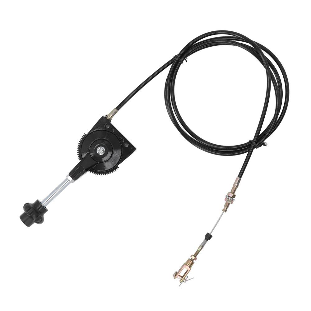 2.5 Meter Length Excavator Throttle Cable Flexible Wire Quick Response Manual Throttle Cable Stainless Steel for EX230