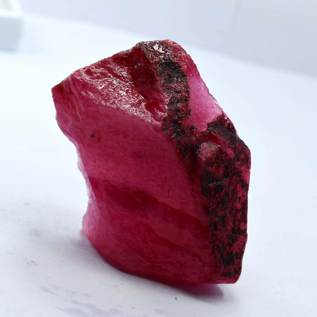 NATURAL Pinkish Ruby UNCUT ROUGH Huge Size 583.35 Ct CERTIFIED Loose Gemstone AM-245