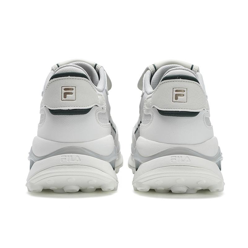 Fila KM2 Low Top Casual Shoes Men's White Gray F12M533121FBD