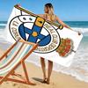Deportivo Poster Beach Towel, Large Soft Quick Dry Towel for Beach Camping Swimming