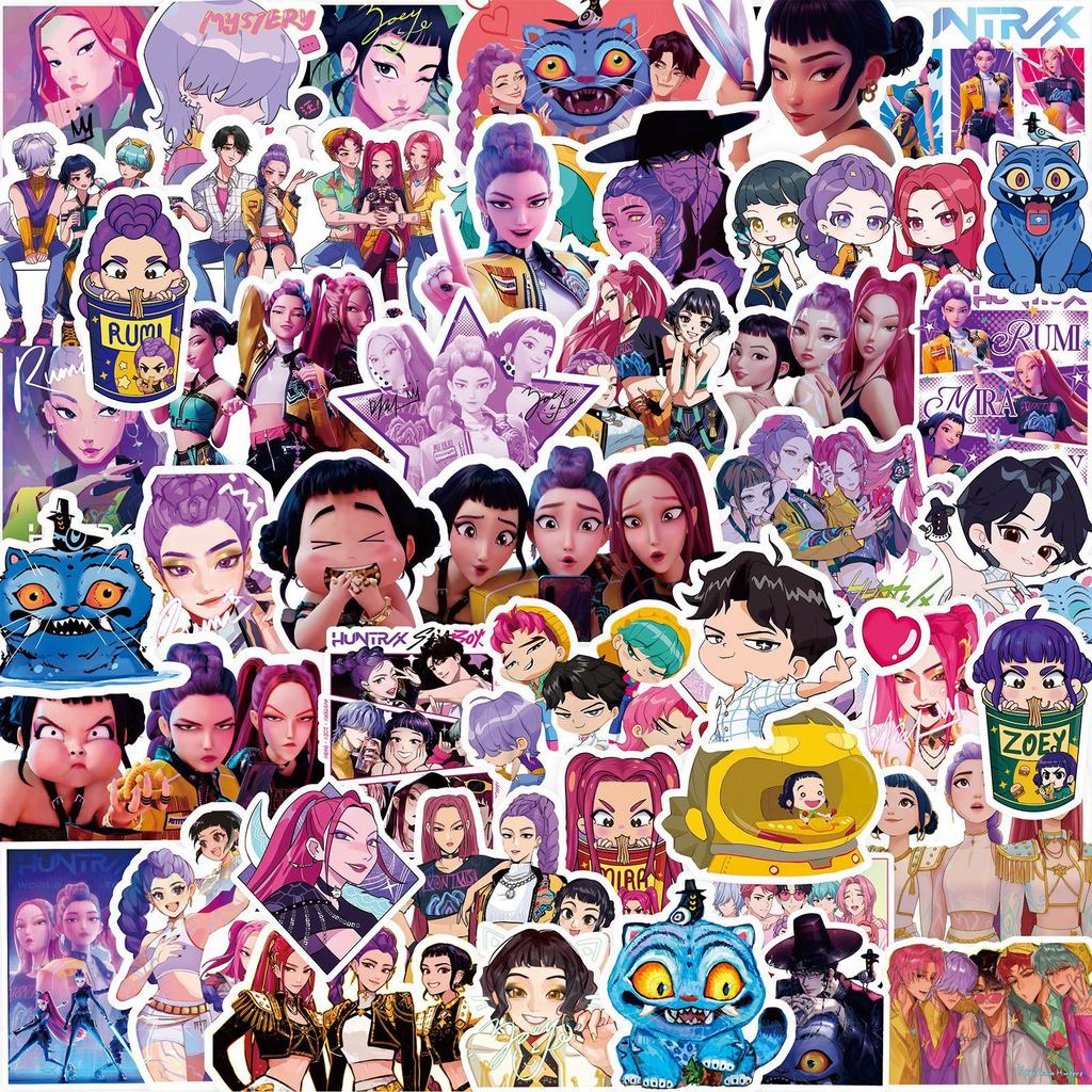 A Collection Of Style Cartoon Stickers, Suitable For Sticking On Mobile Phones, Computers And For Use In Making Notebooks.