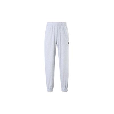 Sports Lifestyle Series Letter Logo Print Simple Comfortable Cuffed Knitted Joggers Unisex Joggers Light-Gray JM9115