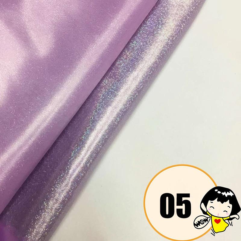 100*150cm Holographic Fluorescent Fabric Stretch Colorful Shiny Iridescent Laser Fabric DIY Sewing Stage Wedding Dress Decor