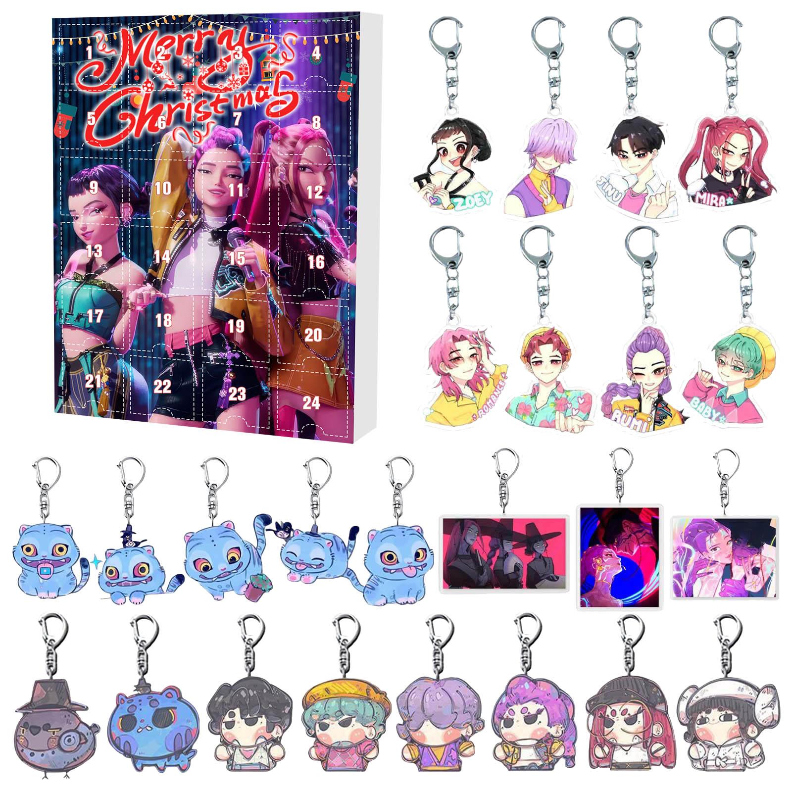 

Календарь ожидания включает 24 рождественских украшения. Календарь прибытия Обратный отсчет до Рождества One Size белый