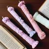 DIY Roman Column Aroma Candle Resin Mould Long Cylindrical Gypsum Mould Flower Relief Long Pole Candle Silicone Mold