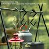 1pc Outdoor Storage Travel Camping Hiking Gardening Tools Item Organizer Flat S Hook Durable Hanging Hooks Hanger
