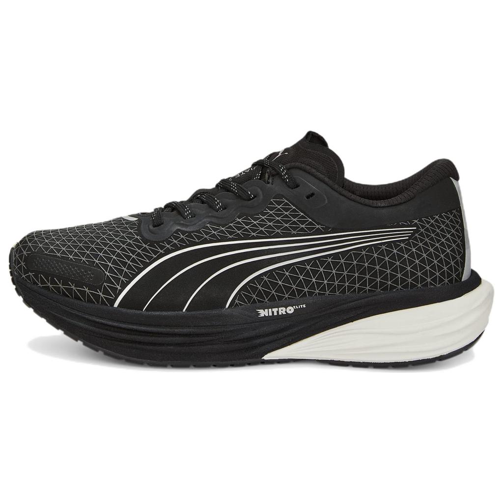 Nové PUMA Deviate Nitro 2 Wtr 'Black Metallic Silver' Dámské 376857-01