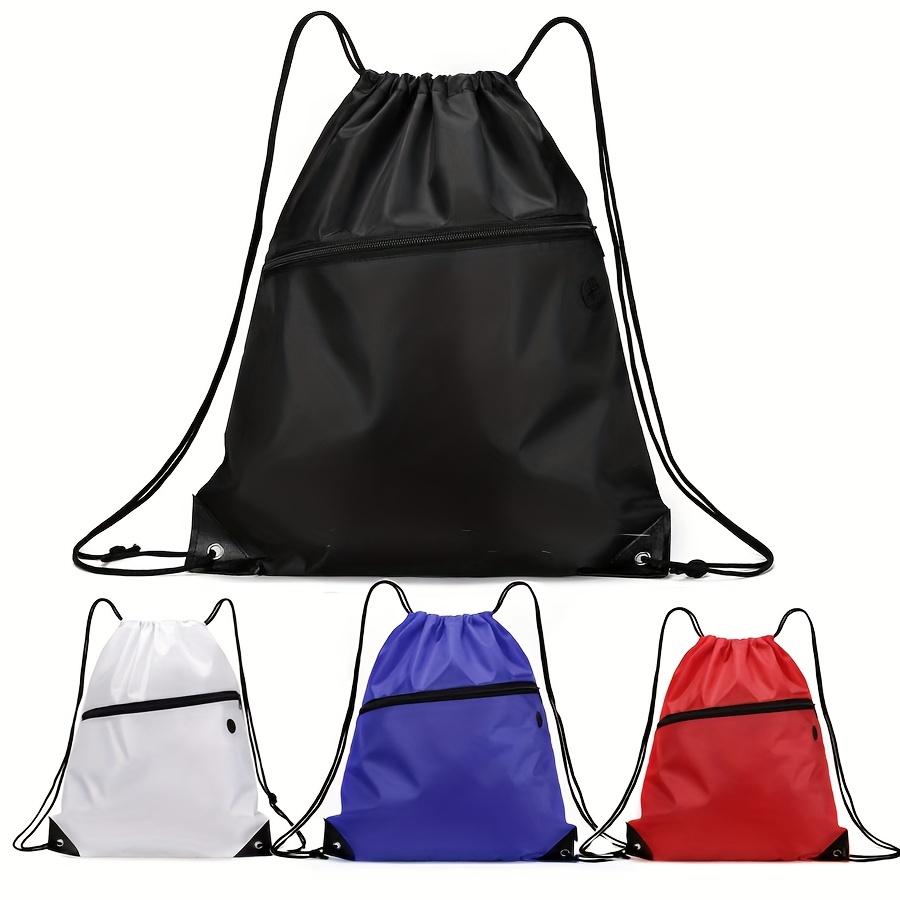 1 st stor dragskoväska Lätt gymväska, Reseryggsäck, Dagryggsäck med dragskostängning för skola, Vandring, Sportryggsäck för resor