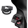 Engine Start/Stop Button Cover, Carbon Fiber Zinc Alloy Car Power Control Trim, Push To Start Button Key Ignition Protective Cover, Universal for