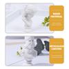 4 Pcs Statue Ornaments Artist Sketch Prop Mini Greek Head Figurine Character Decoration Resin Bust Statues Office