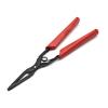 Optical Fiber Pliers Flange Long Nose Rubber Anti Slip Handle Steel Head Portable Fiber Optic