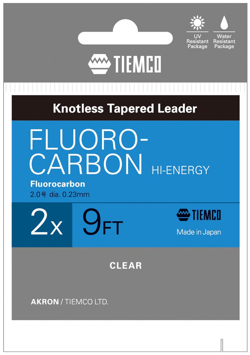 TIEMCO TIEMCO Fluoro Leader High Energy 9FT 2X 9FT 2X