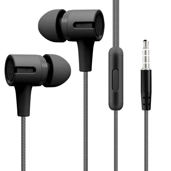 Kabel-Kopfhörer Macaron In-Ear Stereo Surround mit Mikrofon 3,5mm Bassstark Kabel-Handy-Headset Handy-Zubehör