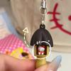 1/10PCS Sanrio Hello Kitty Keychains Chocolate Mushroom Hellokitty Japanese Charms Phone Chain Decoration Pendant Girls Gift Y2K Carry Mini