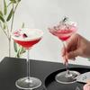 2Pcs Japanese Style Margarita Glasses Cup Handmade Classic Goblet Simple Cocktail Glass Cup Martini Glasses Cups Kitchen Tools