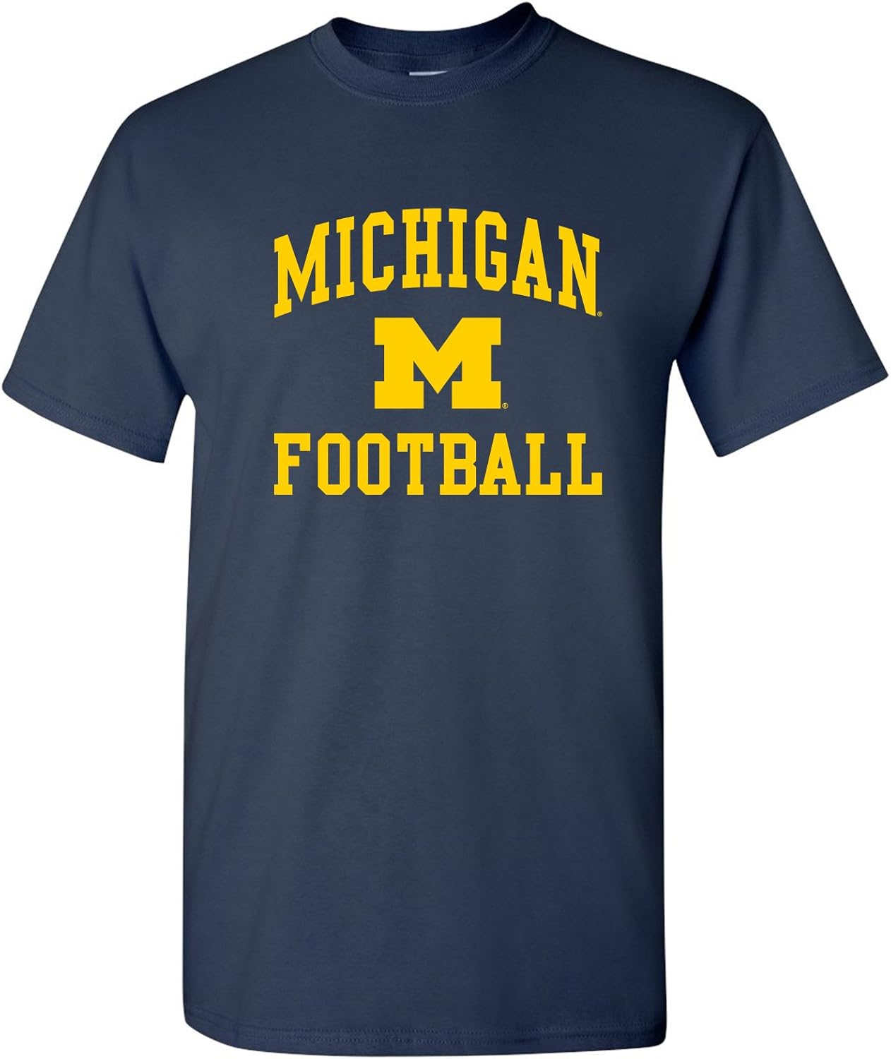 

NCAA Arch Logo Football, Team Color T Shirt, College, University 5XL різнокольоровий