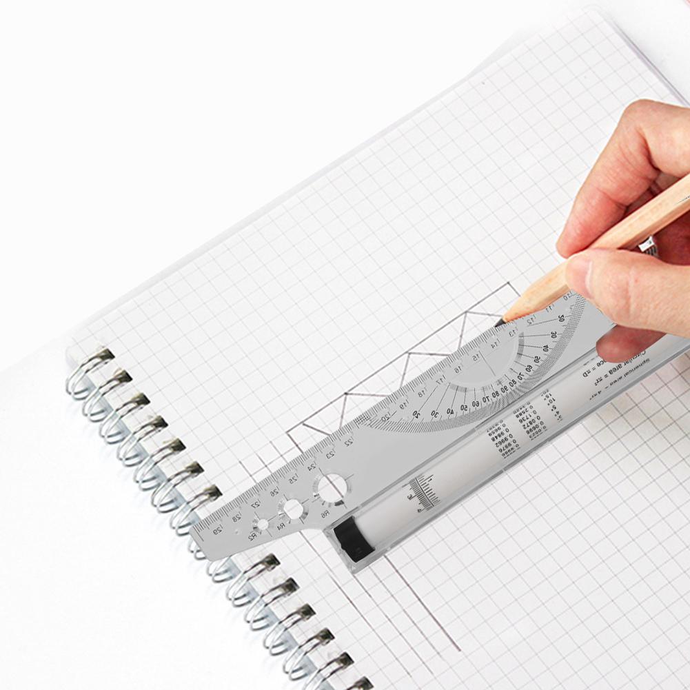 Parallel Roll Ruler Drawing Drafting Type Angle Ruler Art Measurement Tool 30cm Length