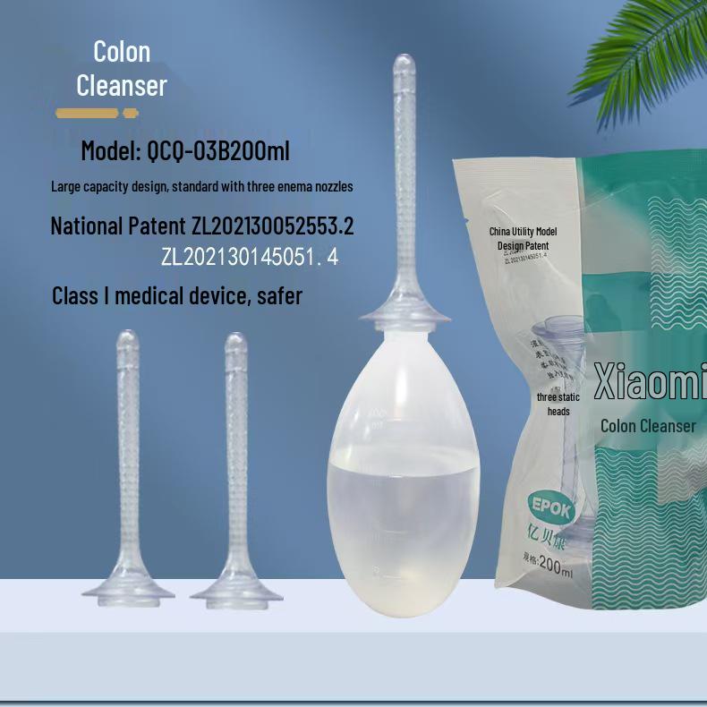 Disposable Home Enema Kit for Colon Hydrotherapy and Constipation Relief