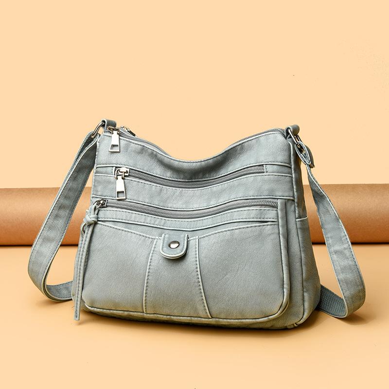New women's fashion shoulder bag simple casual women's bag shoulder oblique span bag mother casual bag