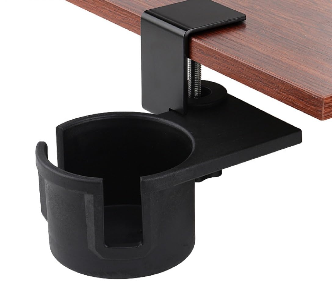 

siawadeky Подстаканник, Держатель для напитков для стола, Вращающийся на 180 градусов, Многофункциональная полка для хранения, Подставка для наушников, Идеально подходит для спален, гостиных,